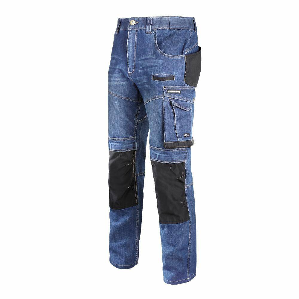 L4051003 Spodnie robocze jeans rozm. L (Zdjęcie 1)