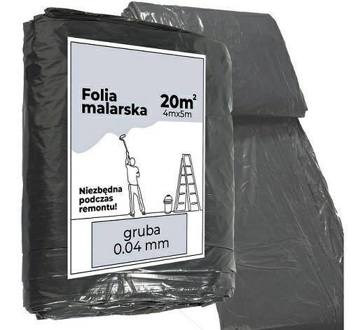 MM/ Folia budowlana 4mx5m | 0,04mm |