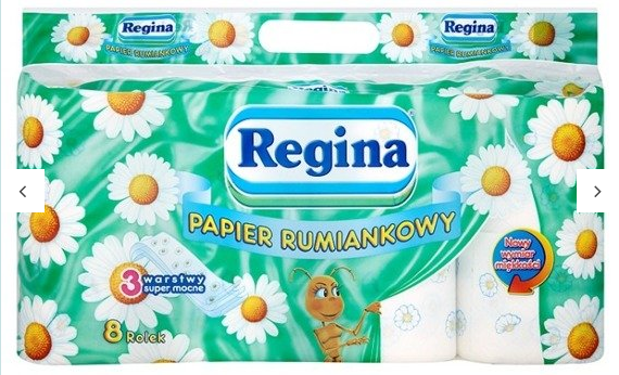 Papier toaletowy 8szt. Regina rumiankowy (Zdjęcie 1)