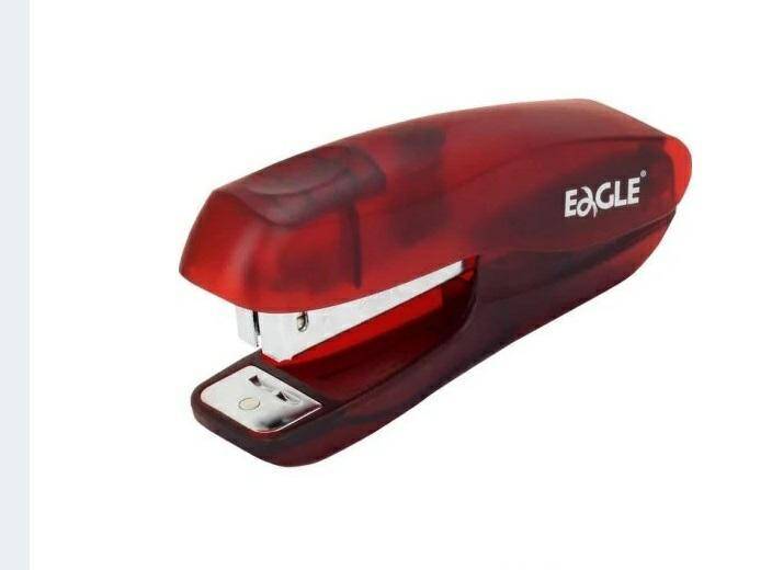 Zszywacz EAGLE S5072B czerwony 24/6 - 15