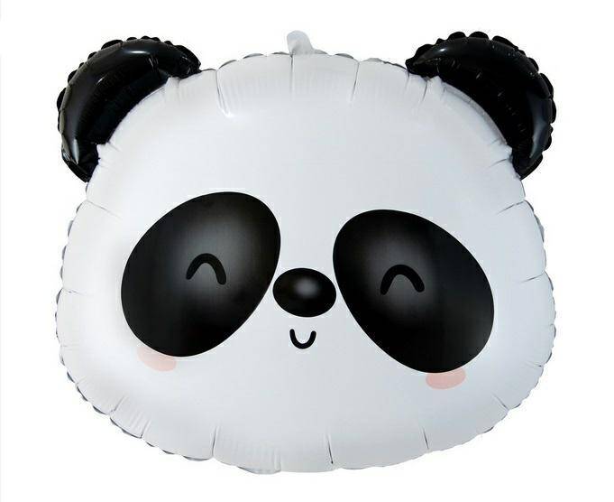 Balon foliowy Panda, 43x37 cm (głowa)