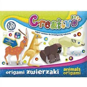 Zestaw Creativo - Origami zwierzaki