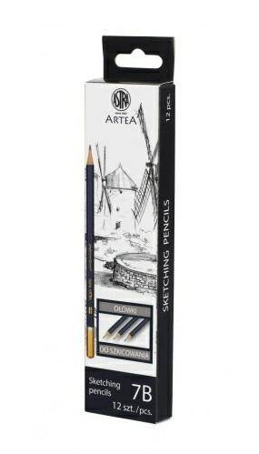 Ołówek do nauki szkicowania 7B Astra Art