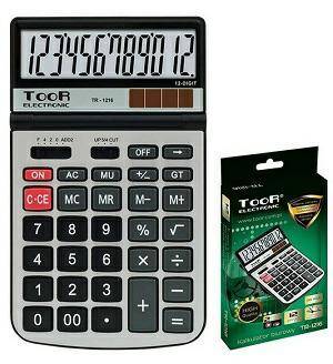 Kalkulator biurowy TOOR TR-1216 12-pozyc