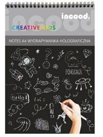 NOTES A4 WYDRAPYWANKA HOLOGRAF.