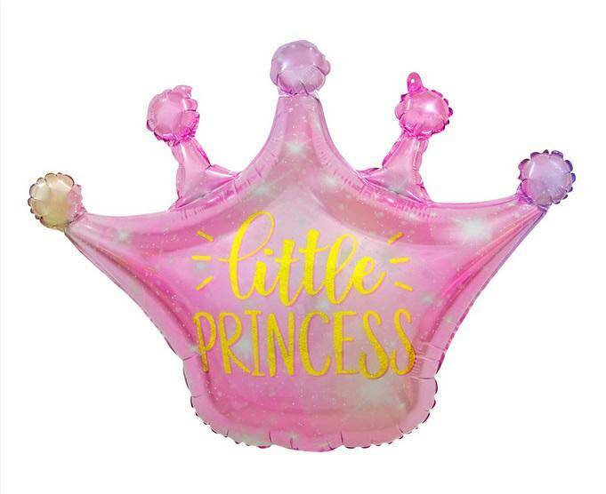 Balon foliowy Korona Little Princess, 63