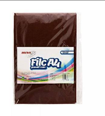 Filc FC410-9 brązowy 1 mm