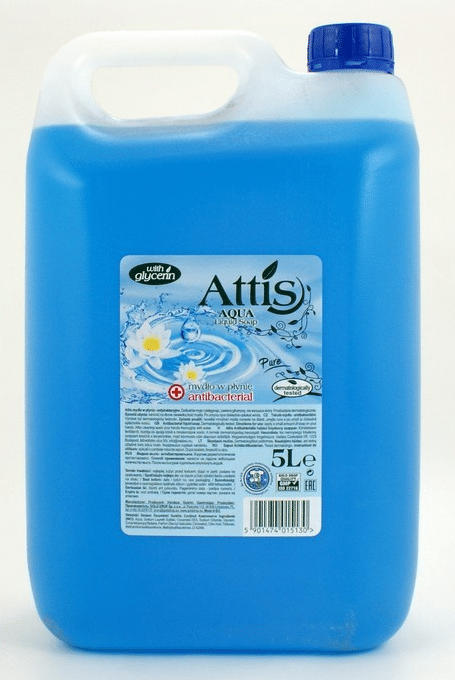 Mydło w płynie Attis 5l antybakteryjne
