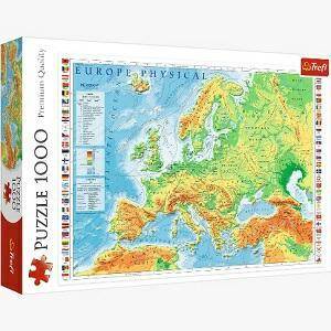 PUZZLE 1000 MAPA FIZ.EUROPY (TREFL)