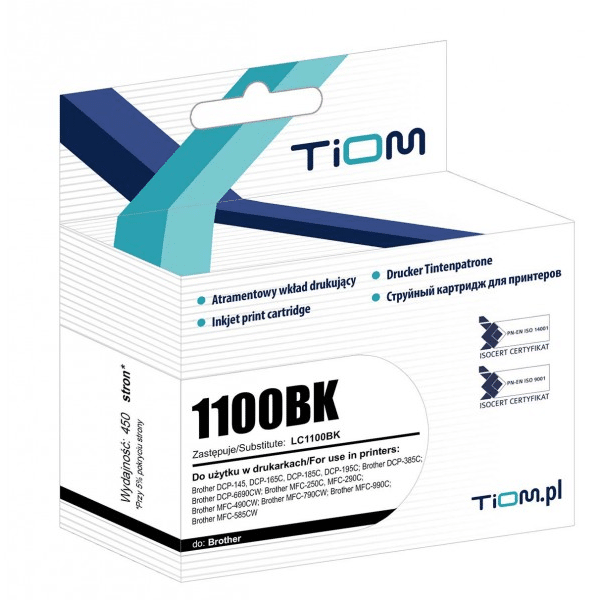 TUSZ DO DR.BROTYHER LC1100 DCP 145 TIOM