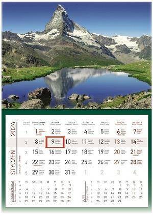 Kalendarz Jednodzielny KS056B Góry
