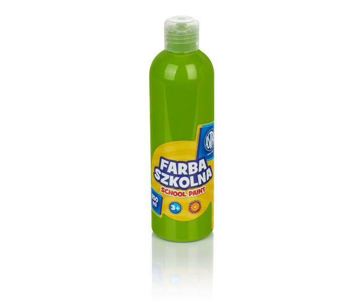 Farba szkolna Astra 250 ml - limonkowa