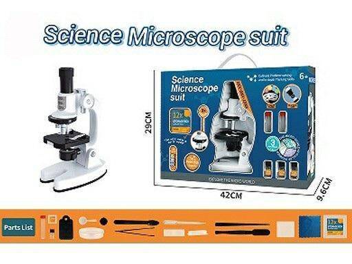 Zestaw z Mikroskopem rozm opak: 42x29x10