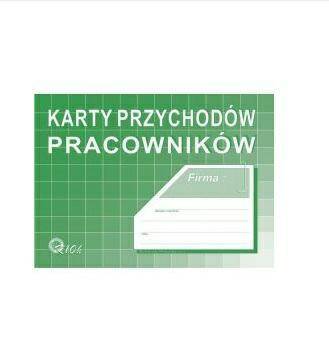 Karty przychodów pracowników