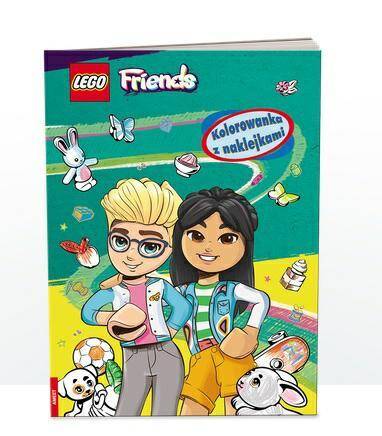 LEGO FRIENDS. KOLOROWANKA Z NAKLEJKAMI