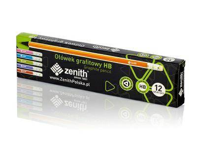 Ołówek grafitowy Zenith HB - box 12 sztu