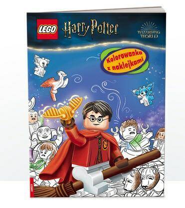 LEGO HARRY POTTER. KOLOROWANKA Z NAKLEJK