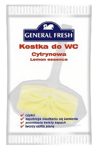 Kostka do WC General Fresh Cytrynowa