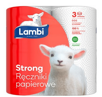 RĘCZNIK PAP. A2 LAMBI STRONG