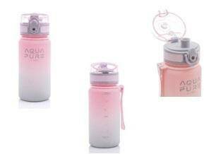 Bidon AQUA PURE by ASTRA 400 ml - pink/g