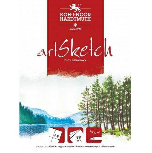KIN BLOK SZKICOWY ARTSKETCH A4 50 ARK. 9