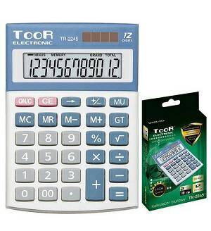 Kalkulator biurowy TOOR TR-2245 12-pozyc