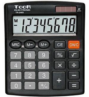 Kalkulator biurowy TOOR TR-2483 8-pozycy