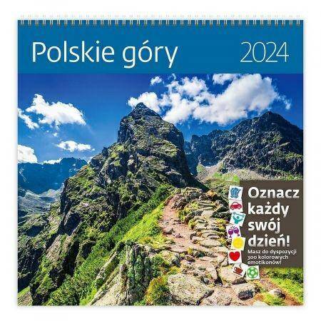 Kalendarz 2024 30x30 Polskie góry