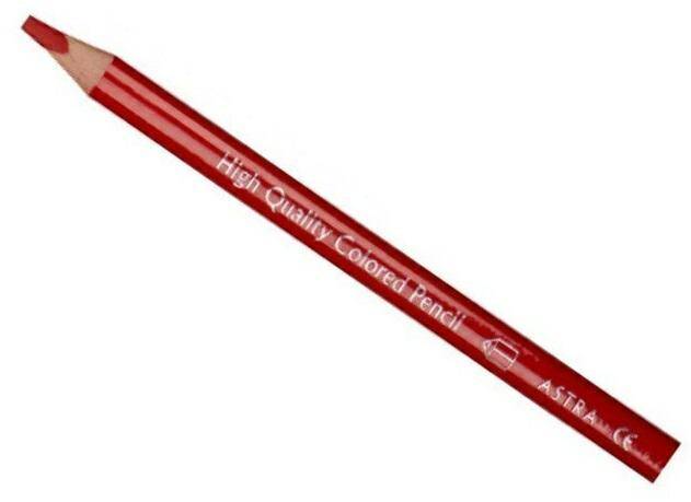 Kredka ołówkowa Astra - czerwona