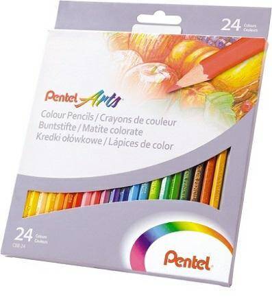 KREDKI AKWARELOWE 12KOL.PENTEL