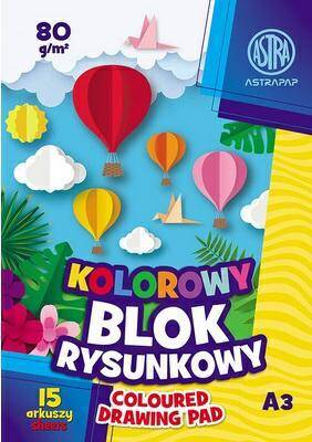 Blok kolorowy barwiony w masie ASTRAPAP