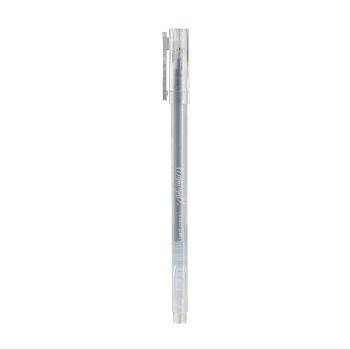Długopis żelowy 0.6mm srebrny M&G