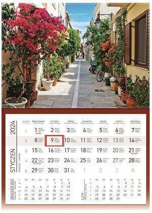 Kalendarz Jednodzielny KS056B Grecja