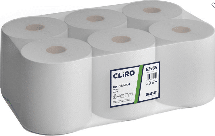 Ręcznik papierowy 19cm rola biały Cliro