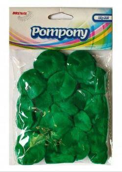 Pompony POM36 Zielone Brewis 12szt.