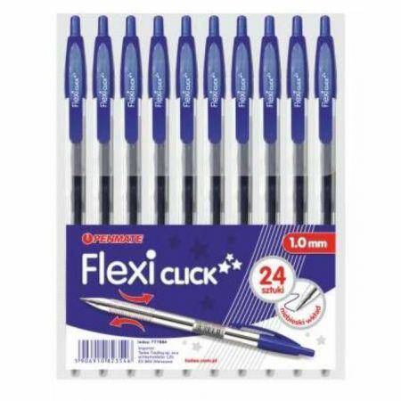 Penmate długopis  Flexi Click wkład nieb