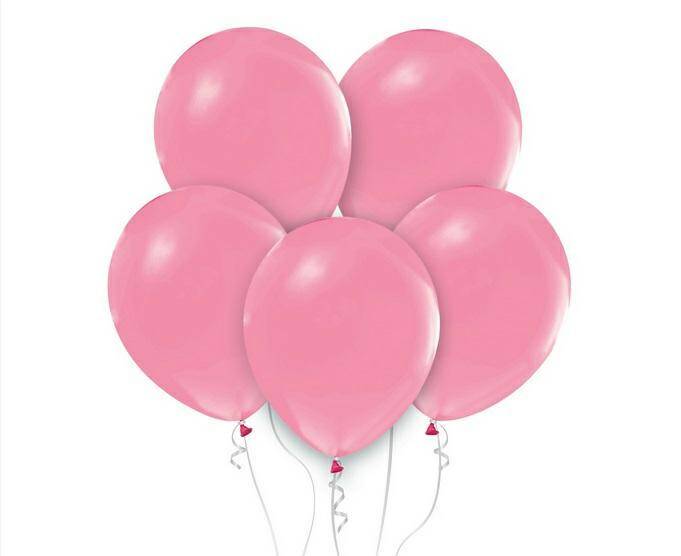 Balony Beauty&Charm, pastelowe różowe 12
