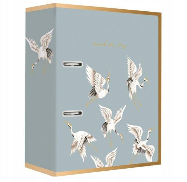 SEGREG A4 75 2R DŹ MET SATIN GOLD BIRDS