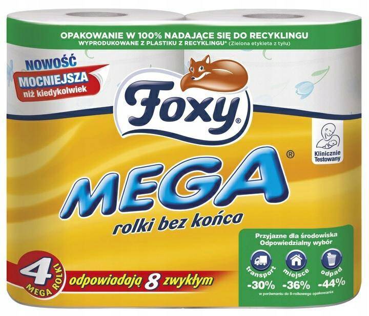 FOXY - Papier toaletowy MEGA A2 3