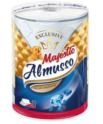 ALMUSSO Ręcznik MAJESTIC 3-warst. 40m