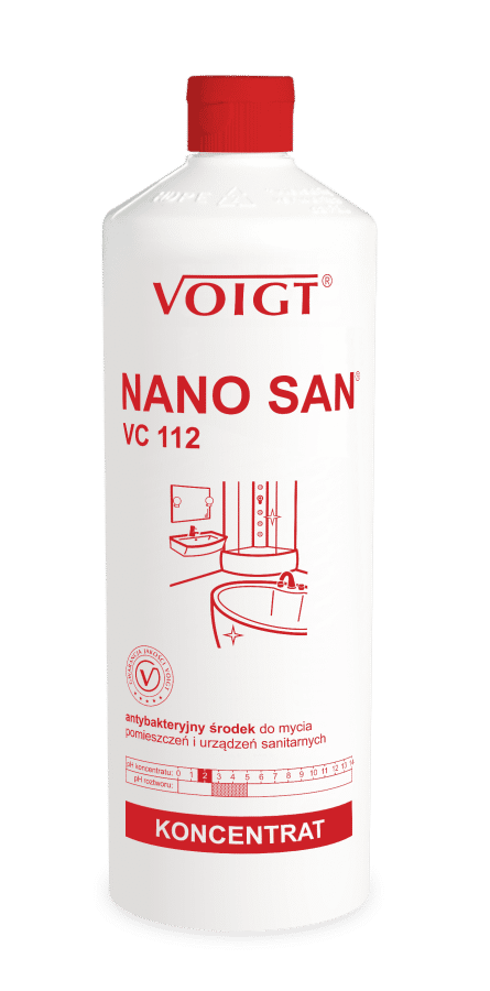 VC-112 NANO SAN 1L Antybakteryjne mycie (Zdjęcie 1)