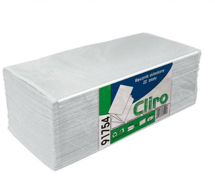 Ręcznik ZZ-4000 biały makulatura/CLIRO (Zdjęcie 1)
