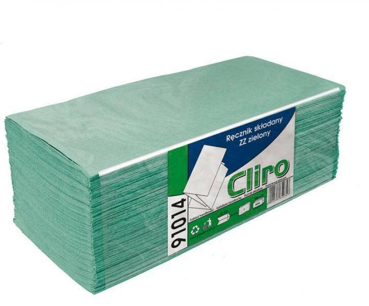 Ręcznik ZZ-4000/zielony/CLIRO (Zdjęcie 1)