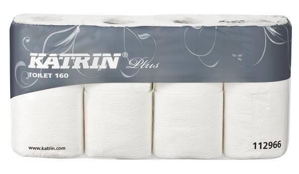 Papier toalet. KATRIN TOILET PAPER 160/8