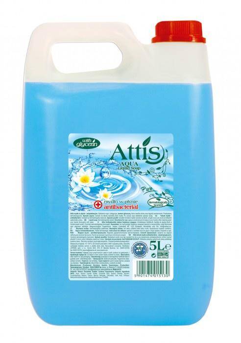 Mydło w płynie ATTIS 5L antybakteryjne
