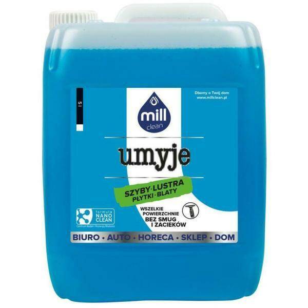 Mill clean UMYJE szyby,lustra 5L