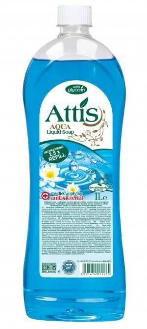 Mydło w płynie ATTIS antybakteryjne 1L