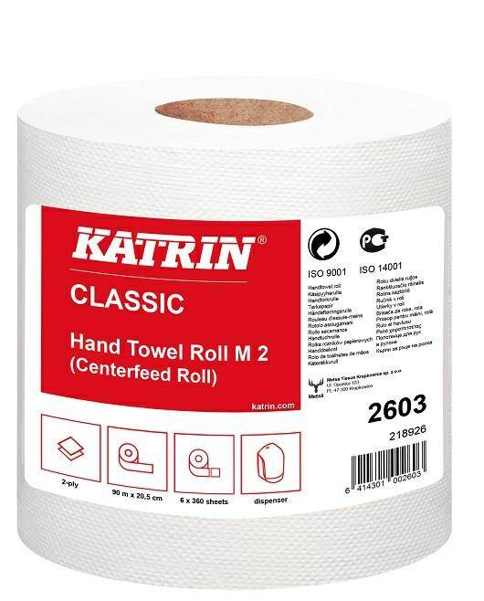 Ręcznik KATRIN M2 90 mb biały (Zdjęcie 1)
