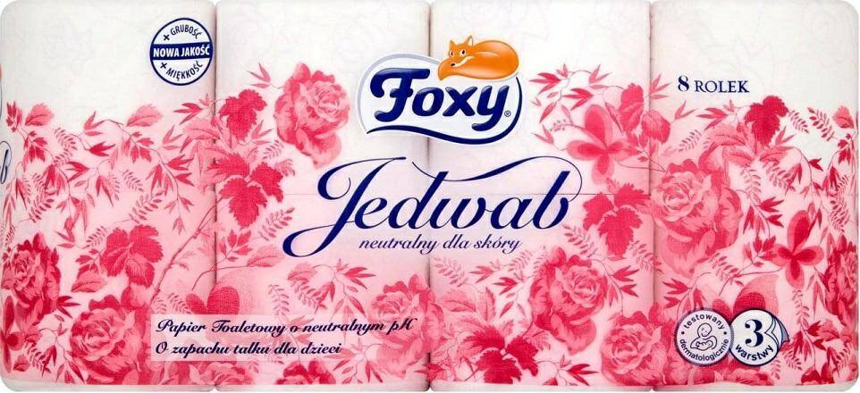 FOXY - Papier toaletowy Jedwab A8