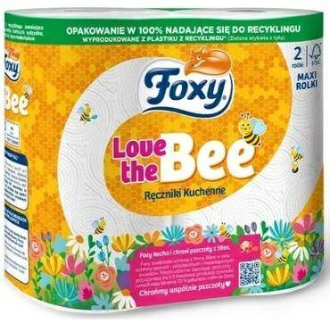 FOXY - Ręcznik Love the Bee A2 / 1 worek